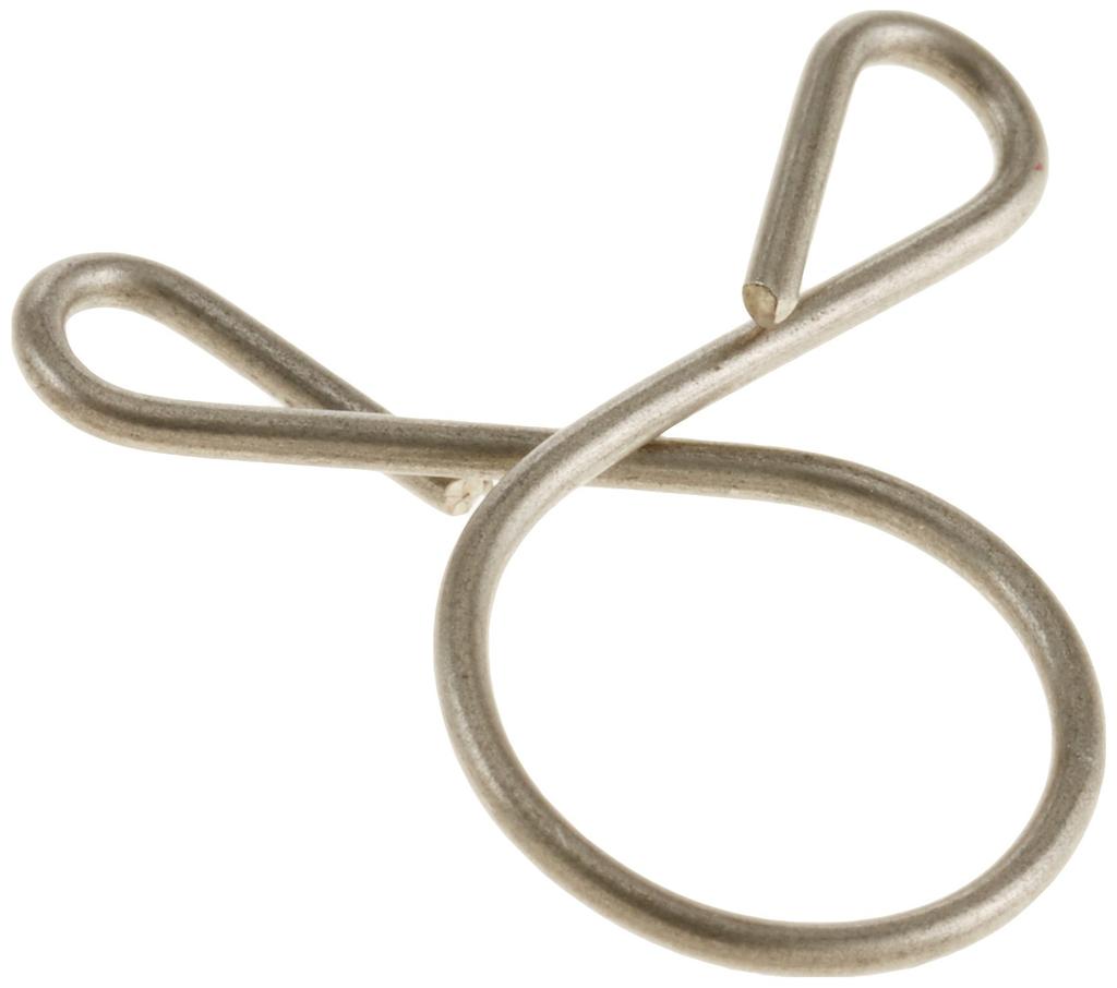 Kijima Hose Clip A Type 8mm Stainless Steel 10 Pieces