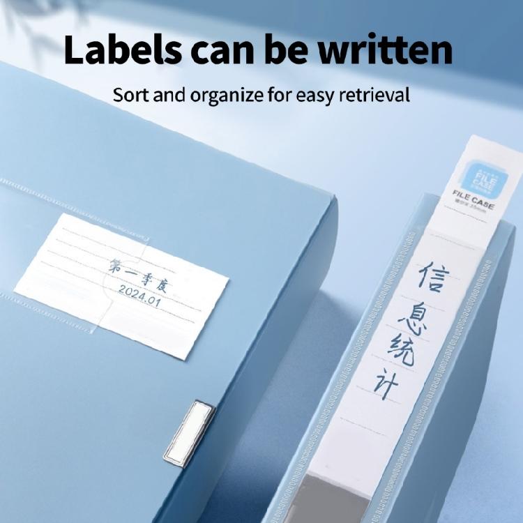 Caja de Archivos de Gran Capacidad Organizador de Documentos Caja para Rellenar Contenedor de Almacenamiento de Plástico Impermeable Capacidad para 300 Hojas Para Oficina