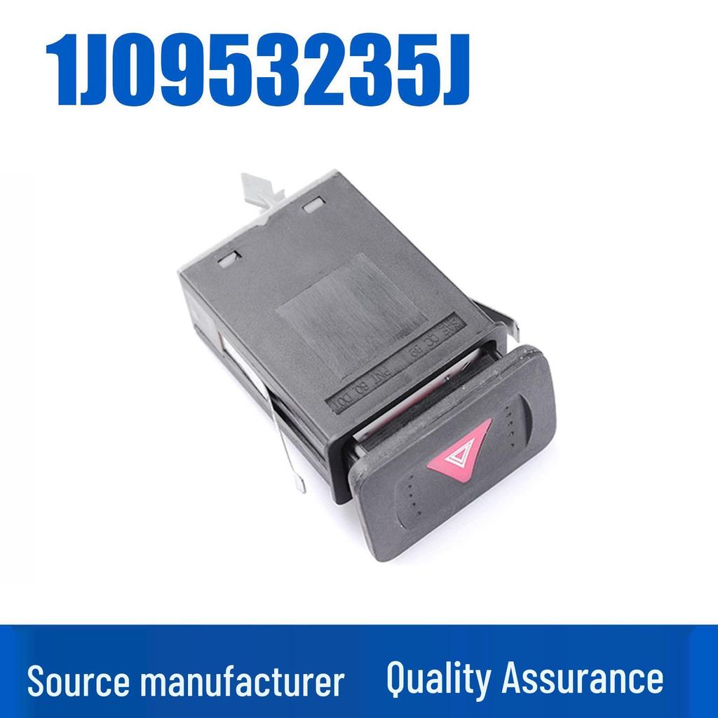 1J0953235J Hazard Light Switch for 2000-04 VW Golf Jetta/Bora.
