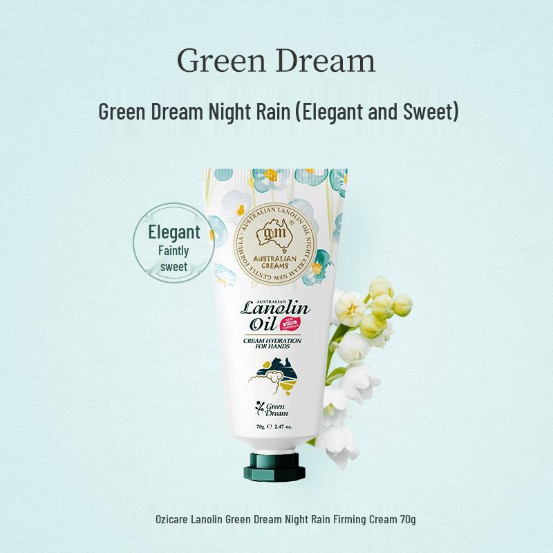 Aozhiman Australian Sheep Oil Hand Cream, Moisturizing & Hydrating, 70g Portable Fragrance Series.