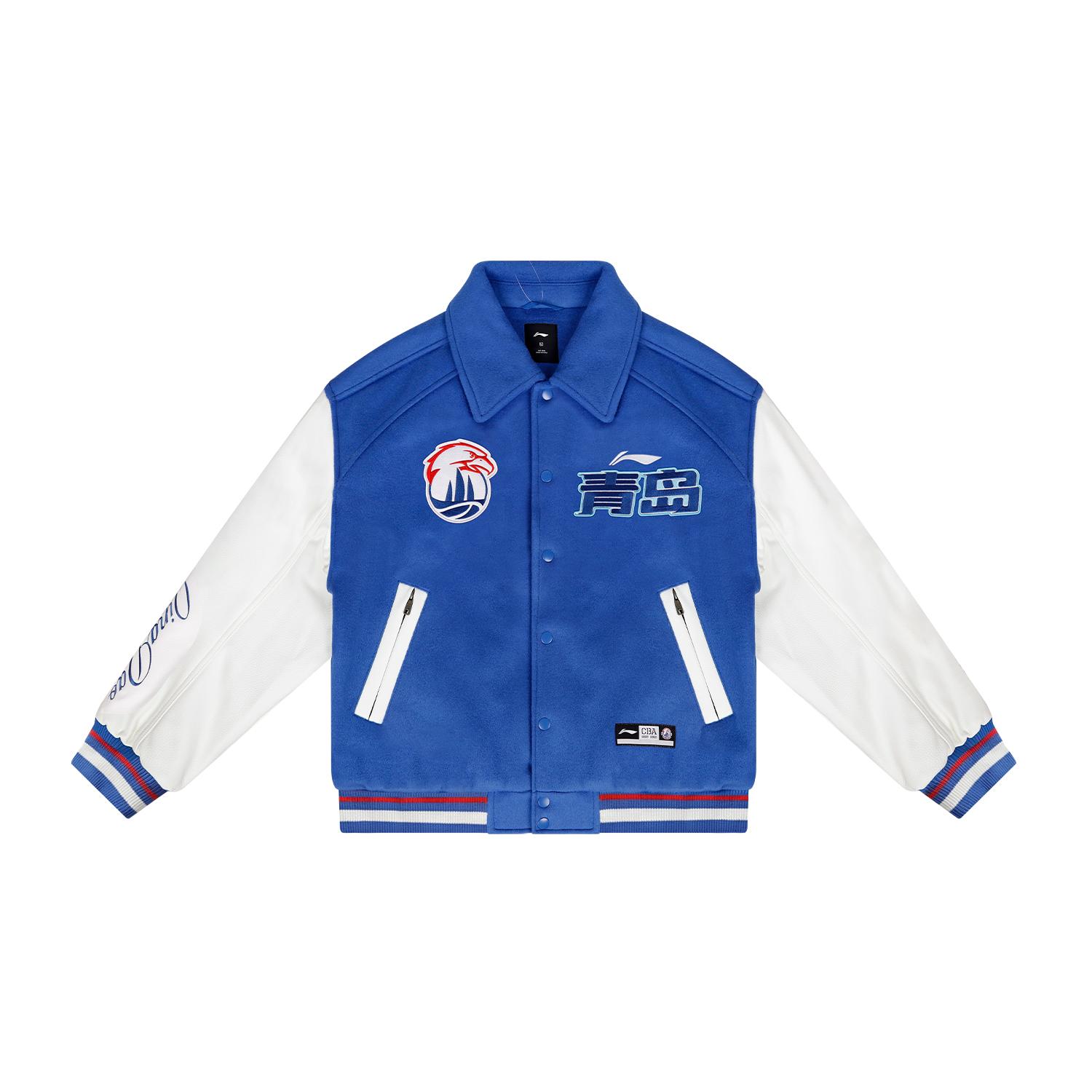 Хлопковая куртка Li Ning Унисекс Синяя AJMV405-1 XL