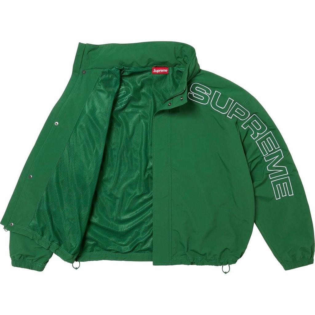 Supreme FW24 WEEK5 Spellout Embroidered Track Jacket Unisex SUP-FW24-097