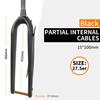 TOSEEK M40 T800 Carbon Fibre Fork Mountain Bicycle Fork BOOST Fork Thru Axle 15*100mm MTB Bike Fork 27.5er 29er