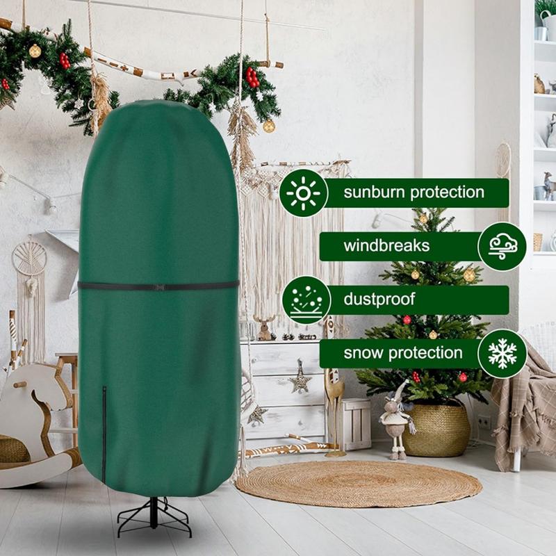 Christmas Tree Organizer Upright Cover for Artificial Trees Upright Adjustable Tear Proof Dust Proof Storage Covers for Protects