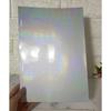 5 Sheets Clear Holographical Overlay Lamination Vinyls Self-Adhesive Laminate Waterproof Vinyls Sticker Paper