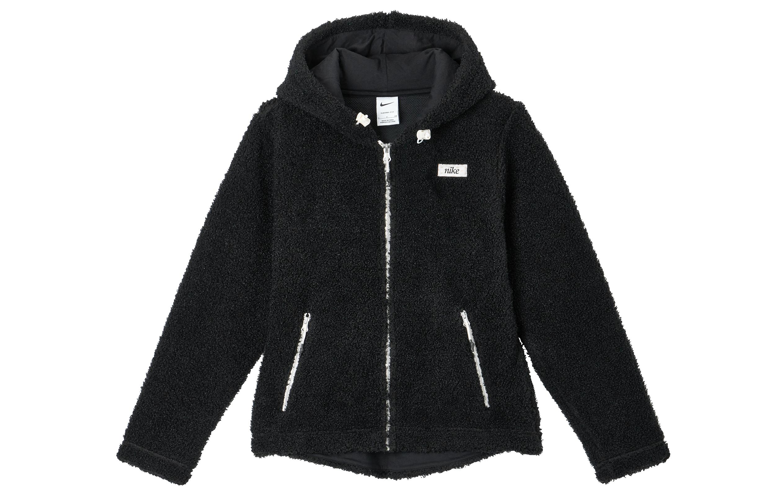 Nike Jackets Women s Black Hooded Moderate Other DQ6269-010 S