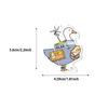 50 Cute Cartoon Duck Waterproof Stickers for DIY Journals & Luggage
