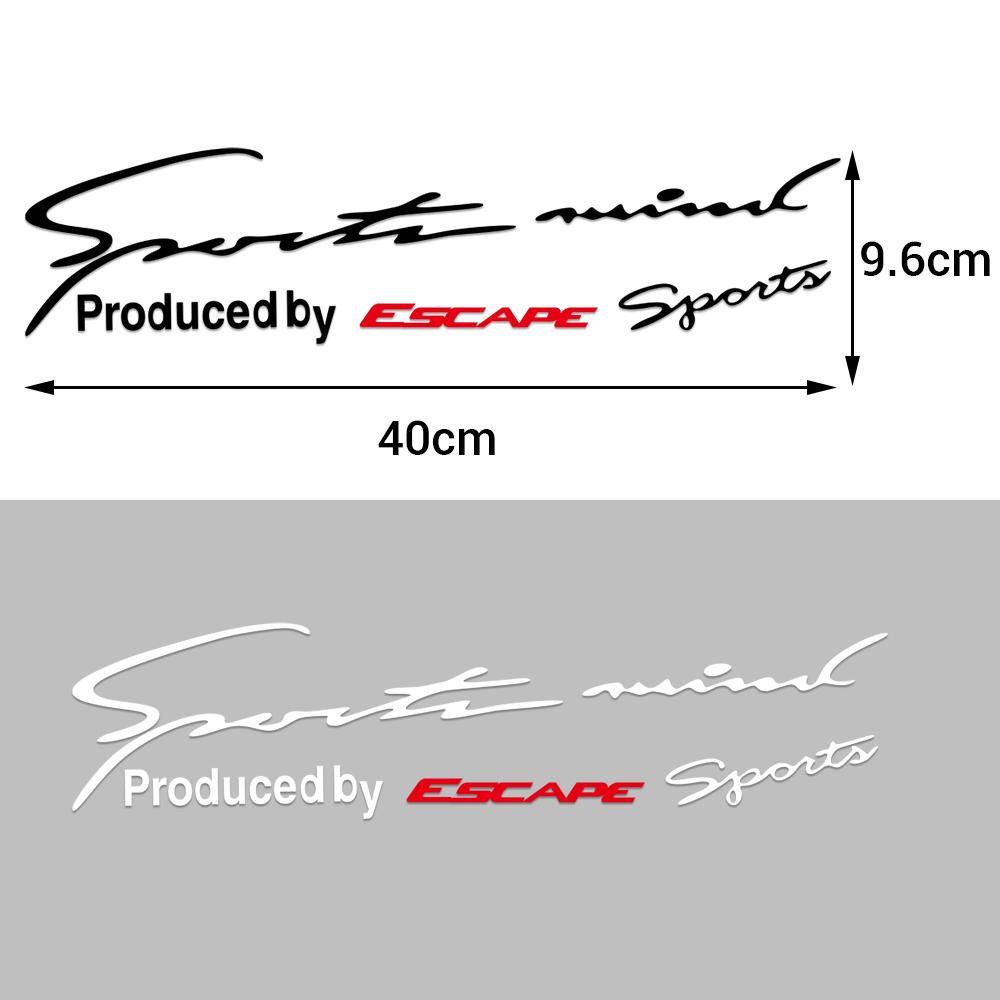 GDZJ3 Vinyl Car Logo Headlight Eyebrow Sticker Decor Accessories Auto Styling For Ford Mustang Focus Kuga Mondeo Fiesta Escape Edge