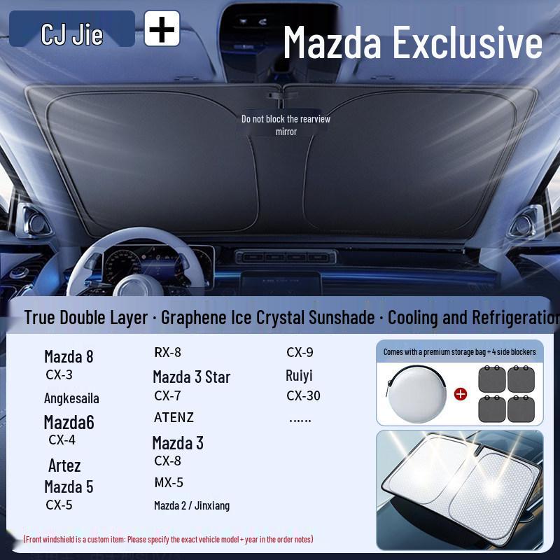 Car Windshield Sunshade Umbrella - Heat and Sun Blocker Visor Cover
