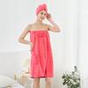 Women's Shower Skirt Coral Fleece Absorbent Can Be Wrapped In Shower Skirt Shower