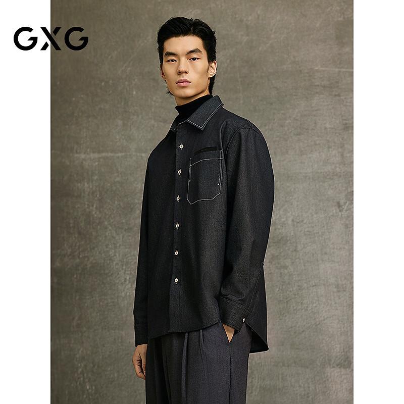 GXG Men s Loose Fit Long-Sleeve Shirt Jacket M