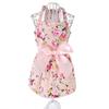 Pet Clothes - Flower Print Cotton Cute Pet Dress Cat Dog Costume Outfit Clothes