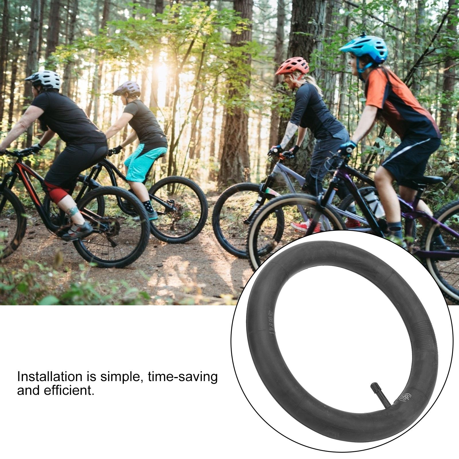 

Bike Inner Tubes with Valve Butyl Rubber Inner Tubes Replacement