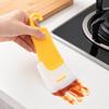 Kitchen Silicone Residue Scraper 2/4Pcs Non-Scratch Reusable Pot Pan Dish Scraper for Home Restaurant Cleaning Use
