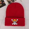 Janpanese Anime Winter Hats for Unisex Luffy New Beanies Knitted Hat Autumn Female Beanie Caps Warmer Bonnet Ladies Casual Cap