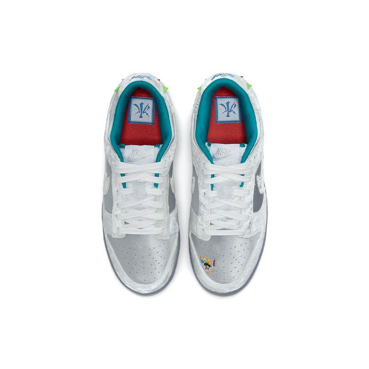 Nike Dunk Low Ice Women Sneakers Silver Grey-Fog Photon-Dust DO2326-001