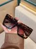 1Pc Fashionable ExtraLarge Square Shaped Shaped Frame Glasses Fashionable Printed Decorative Glasses Suitable for Daily Wear Decoration