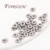 4mm-5mm Spacer Beads 18K Real Gold Plated Smooth Metal Separators Beads Supplies For Jewelry,DIY Bracelets/Necklace Accessories
