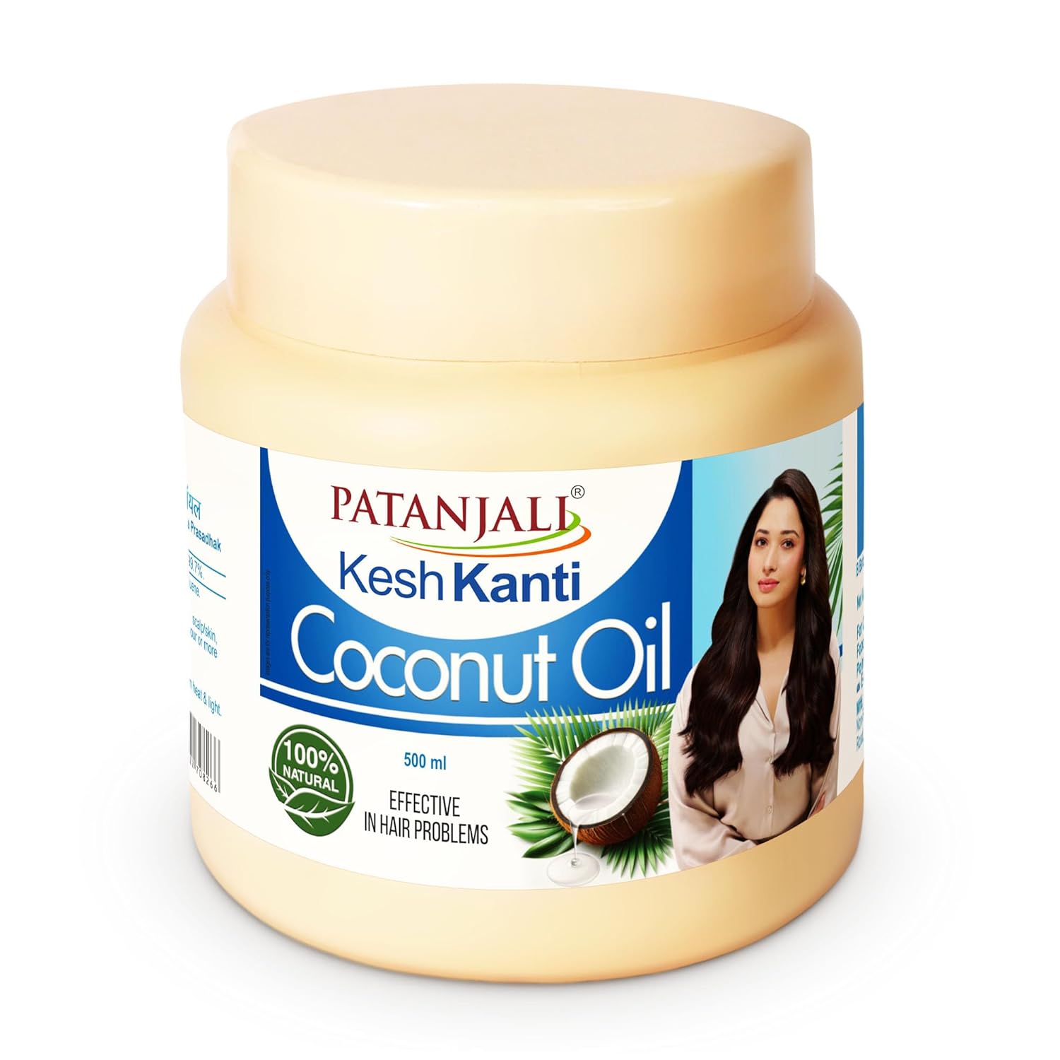 

Кокосовое масло Patanjali, 500 мл, натуральное, чистое, холодного отжима, для кулинарии, ухода за волосами и питания кожи