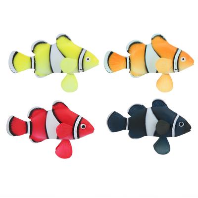 Silicone Bionic Luminous Clownfish Fish Swim Decoration for Fish Tank Aquarium