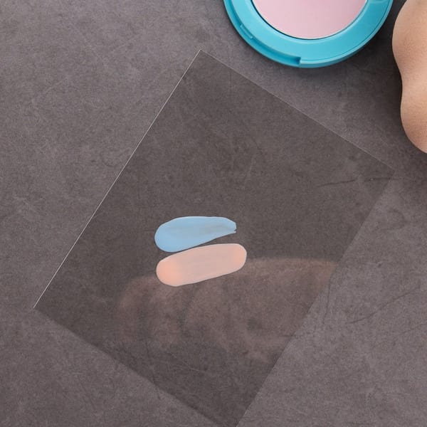 Paletă transparentă pentru unghii, 35 de foi