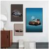 Cool Car Image Canvas Painting Wall Art Cartel De Coche Nordic Posters and Prints Poster Car Decorativas No Frame