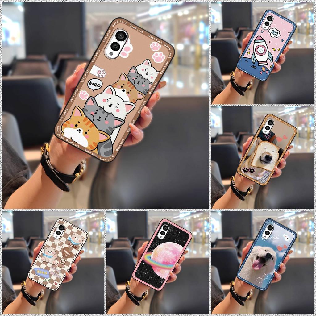 Durable Cute Phone Case For FCNT/Fujitsu Arrows N F-51C Anti-knock Waterproof Fashion Design Dirt-resistant Graffiti TPU