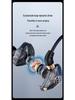 New Stereo Over-Ear Wired Headphones with Live Singing and Reverb Monitoring for K-Song Recording