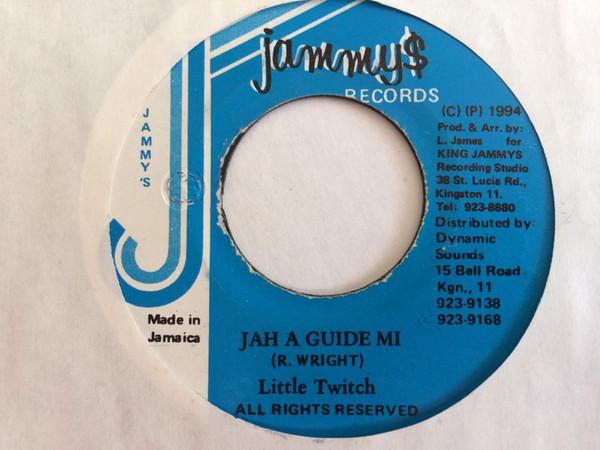 

7inch Record LITTLE TWITCH Jah A Guide Mi NONE Jammys Records 1994 Jamaica Reggae Ska Dub Used