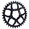34T Bike Chainring 7075 Aluminum Alloy Positive Negative Tooth Round Chainwheel for GXP Road Bikes