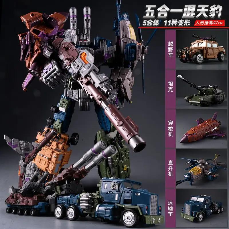 NBK Devastator Transformation Toy Combine Robot JINBAO Predaking Bruticus BMB Volcanicus Computron Figures Action Deformed Model