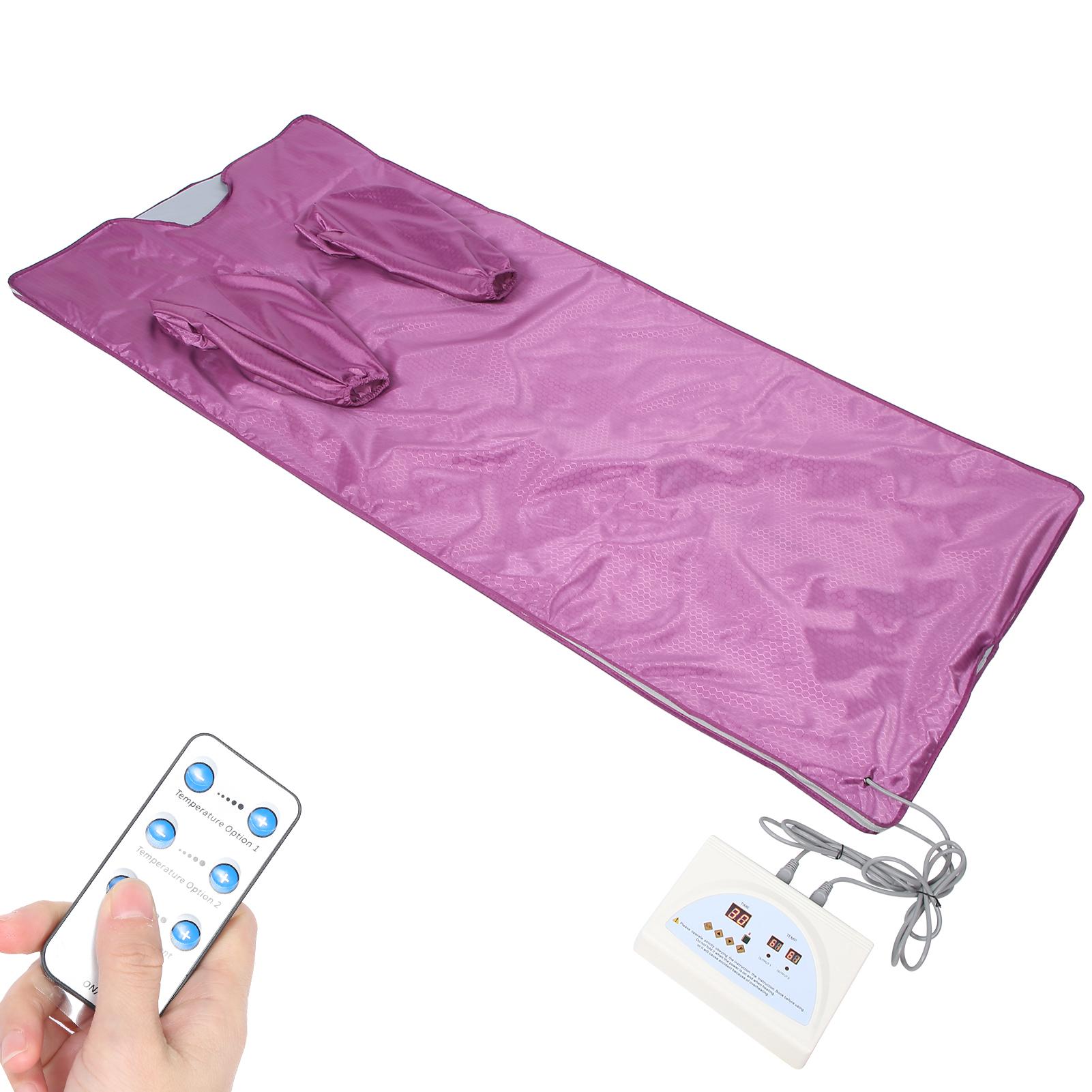 

Дальний инфракрасный одеяло сауна похудение потеря веса детоксикация фитнес-машина для домашнего салона 220 В AU Plug