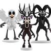 Neue 99 Nächte im Wald Hirsch Eule Ziege Monster Modell Figur Plastikspielzeug Geschenke
