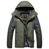 Herbst und Winter Herrenjacke Plus Samt verdicken Plus Size warme winddichte wasserdichte Bergsteigerkleidung