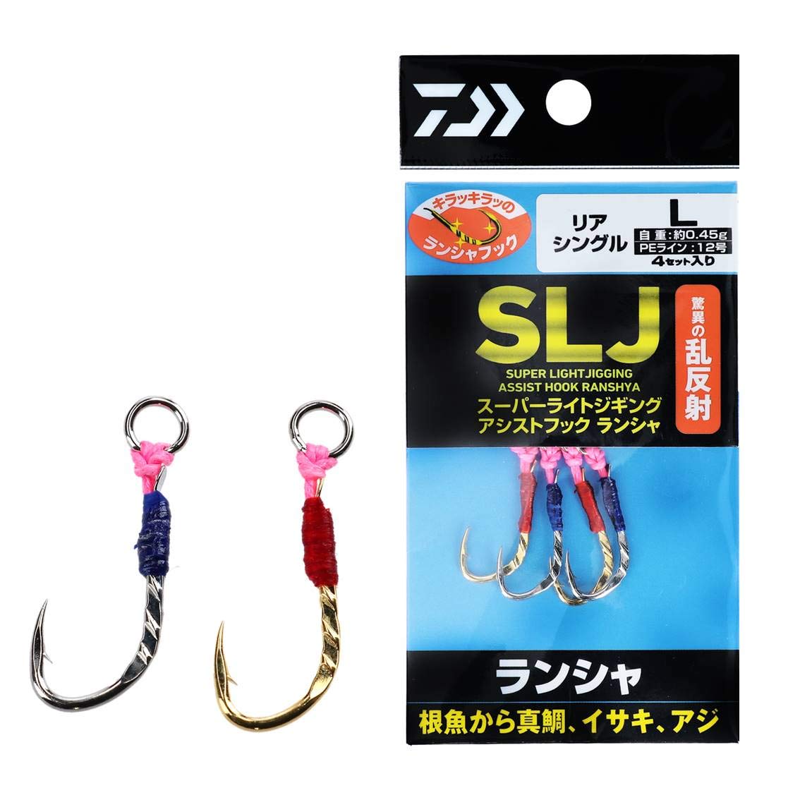 

DAIWA SLJ (Super Light Jigging) Assist Hook Ransha Rear Single S