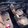 Super Fast Multifunctional Rear Seat Car Charger with PD Multi-Port Cable