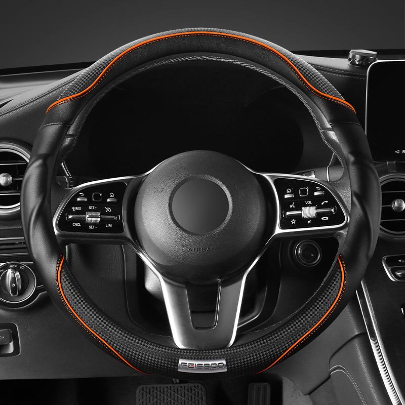 

Премиальная 3D Спортивная Накладка на Руль – Противоскользящая и Амортизирующая, Эргономичный Хват, Динамичный Контурный Дизайн, Подходит для 14,5-15 оранжевый