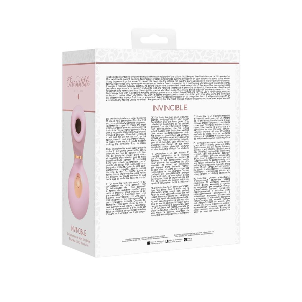 Irresistible by Shots - Invincible Pulsating Vibrator