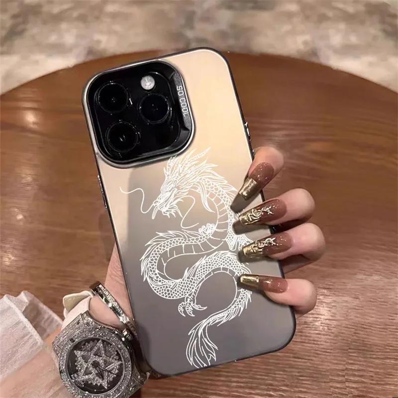 Luxury Cool Dragon Totem IMD Case for  Redmi Note 13 12 11 Pro Plus 4g 5g 12S 11S 10S 10 Pro 13 13C 4G Laser Phone Cases