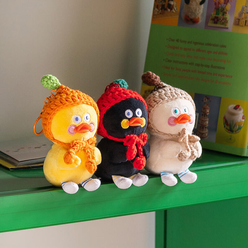 Brunch Brother Duck Keychain White Duck