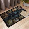 Prehistoric Creatures Pattern Rug Floor Mat for Living Room or Bedroom Soft and Comfortable Carpet a Gift for Birthday and Holiday.