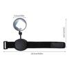 360 Degree Adjustable Bike Rearview Mirror Wrist Band Rear View Mirror Arm Wear Collapsible Handlebar Safety Bike Mirror