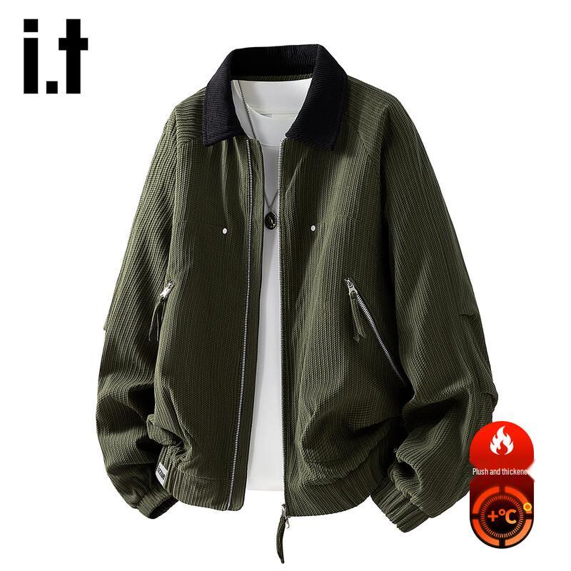 izzue Men's Relaxed Fit Workwear Jacket