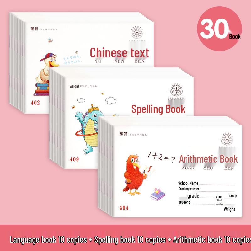 LITE Elementary Pinyin Math & Language Workbook