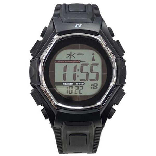 ALIAS Men's Radio-controlled Solar Digital 10ATM WWBE23RCSOL01 Wrist Watch