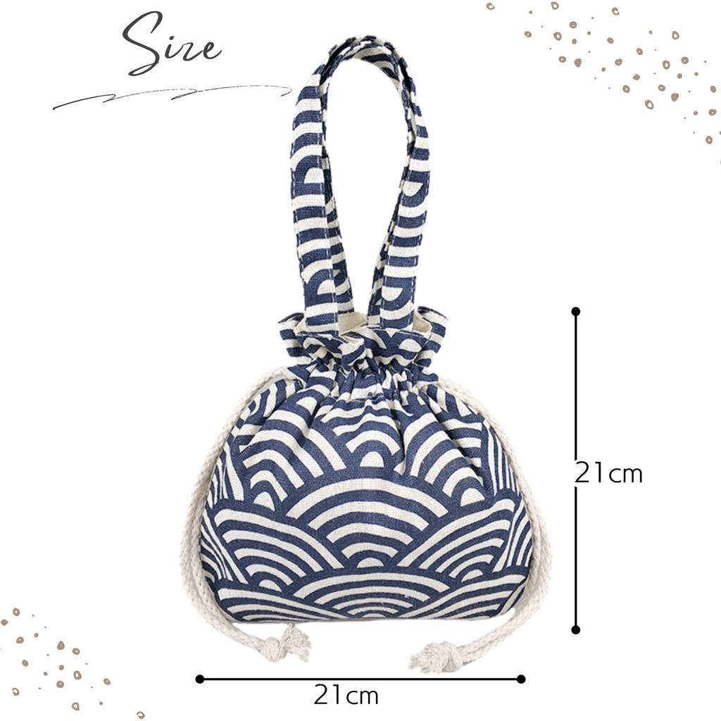 Harujio Yukata Yukata Yukata Kordelzug Perfekt für Sommer und Japanische Beliebte Herren Tasche, Handtasche, Tasche, Tasche, Stilvoll, Festivals, Festivals, Kimono,