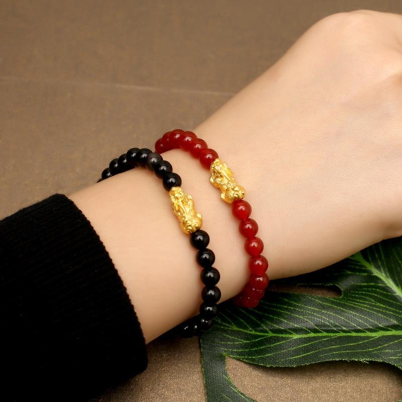 Chinese Style Bracelets Lucky Charm Piyao Bracelet PiXiu Wristband Bring Good Luck