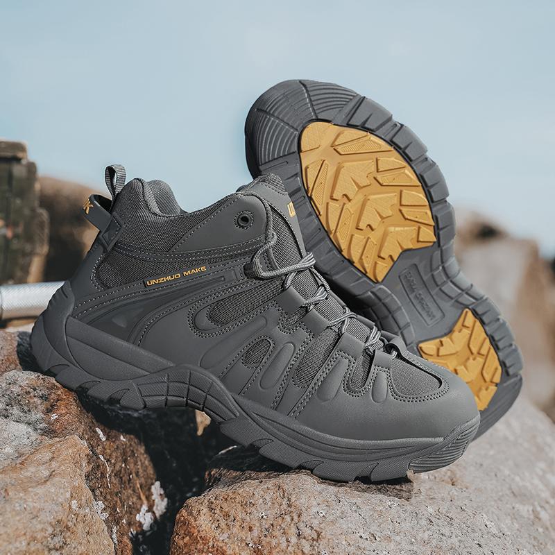 Ghete Bărbați Ghete de Deșert pentru Exterior Ghete de Drumeție Pantofi Glezna pentru Bărbați Pantofi de Lucru pentru Siguranță