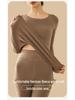 Seamless Thermal Fleece One-Piece Suit for Women: Self-Heating, Thickened Winter Innerwear