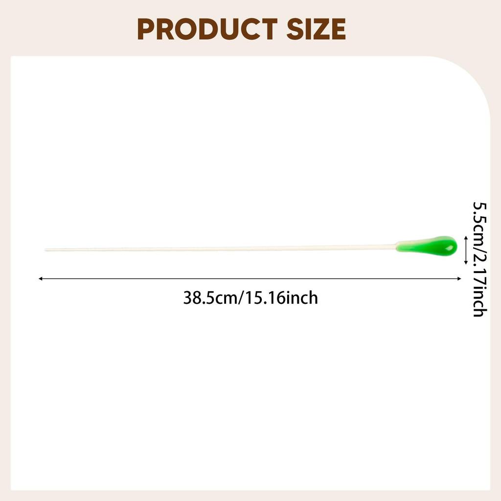 Music Conductor Baton Orchestra Baton Gift Comfortable Handle 15.16inch Length for Concert Leader Band Stage Performance